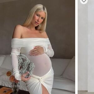 Bumpsuit Off The Shoulder Soft Mesh top and skirt